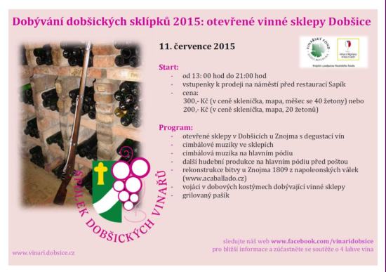 Dobývání dobšických sklípků 2015